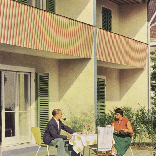 1956 Markteinführung von BMZ (Behr Möbel Zerlegbar)